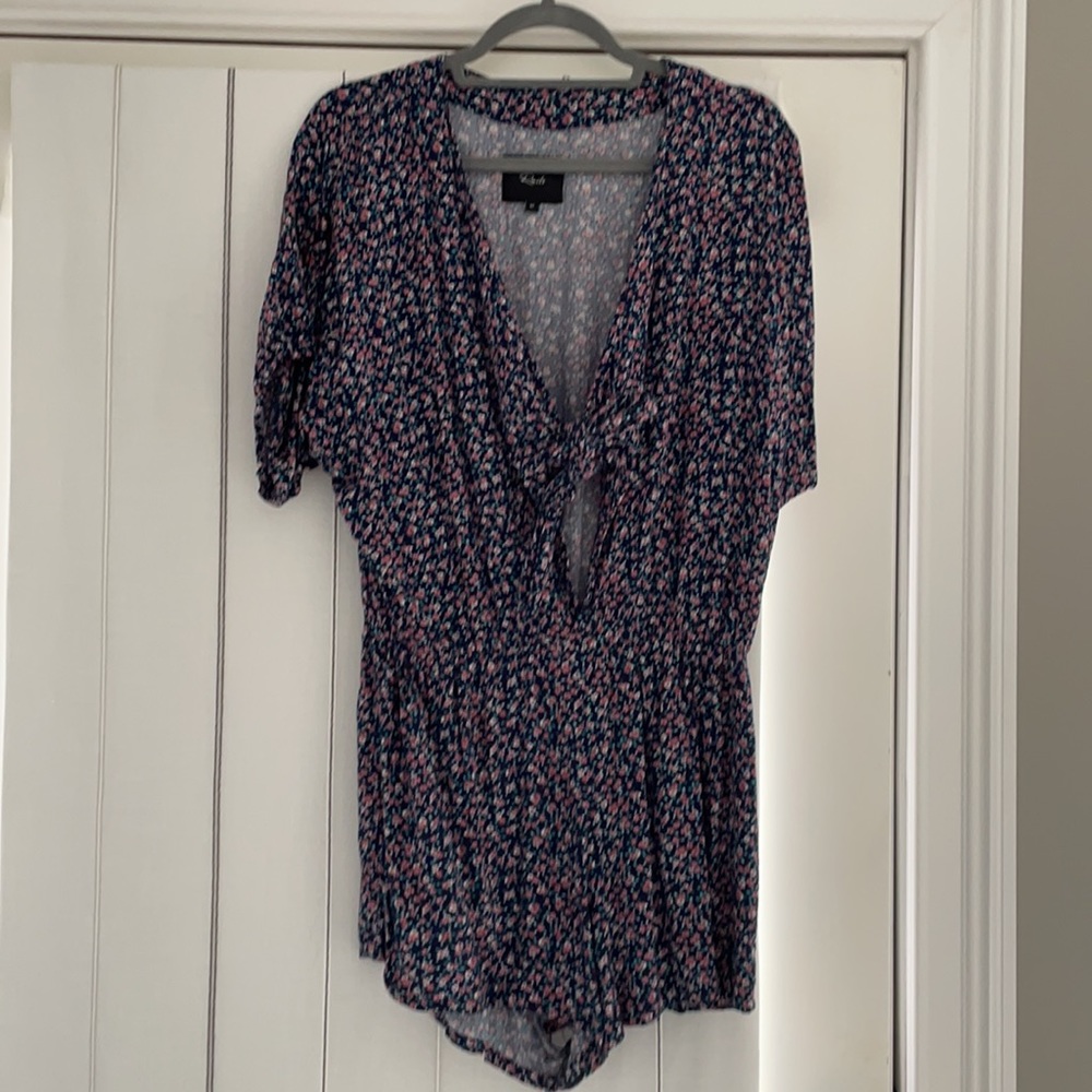 Rails Minka Tie Front Romper - image 2